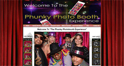 Desktop Screenshot of phunkyphotobooths.com